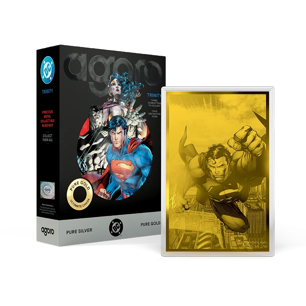 Justice League Trinity Blind Box 5g Silver Collectible Foil