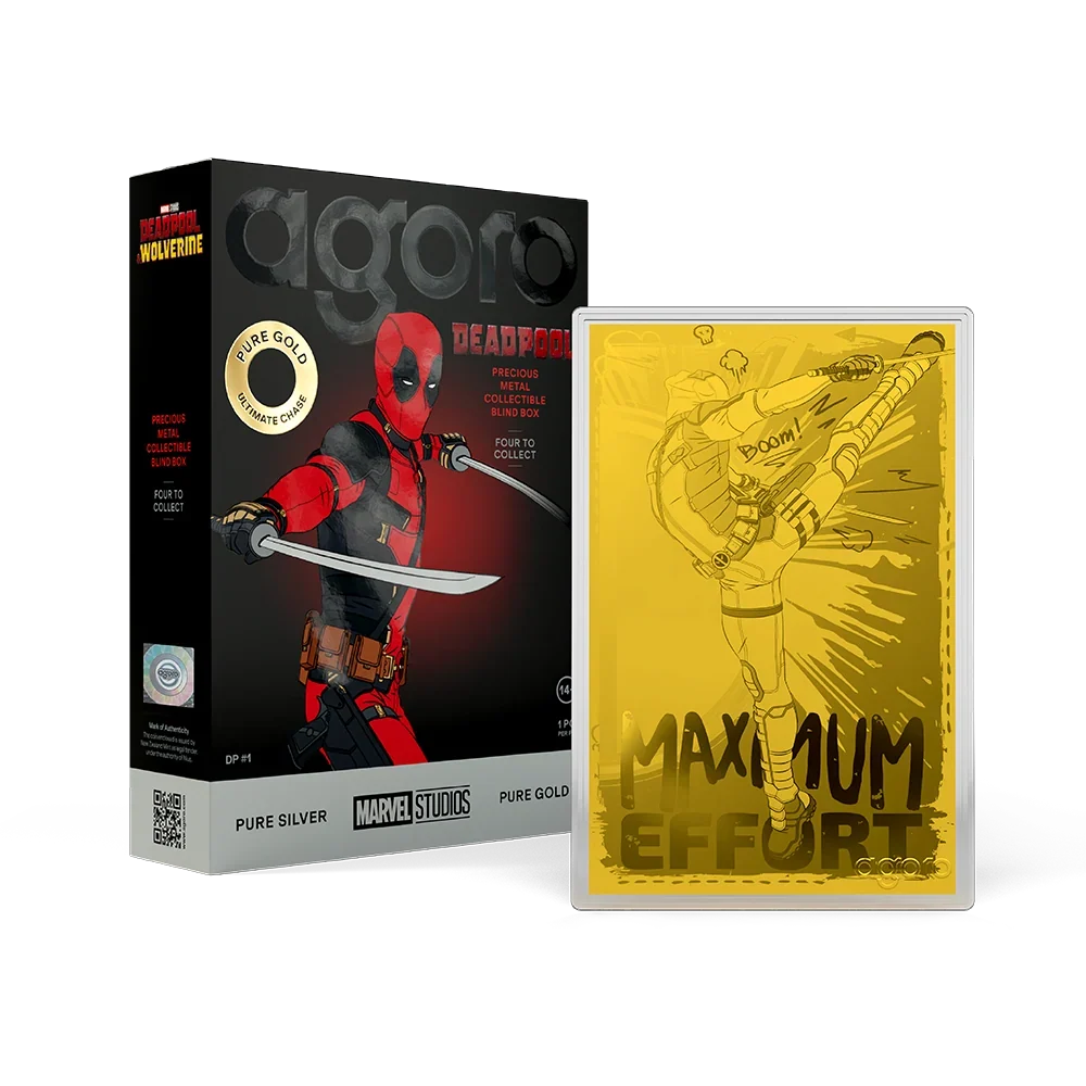 Deadpool Blind Box 5g Silver Collectible Foil