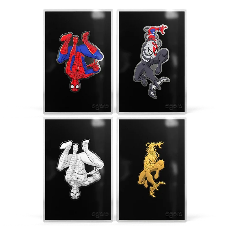 Marvel Spider-Man Transforms Blind Box 1/2oz Coin Blind Box