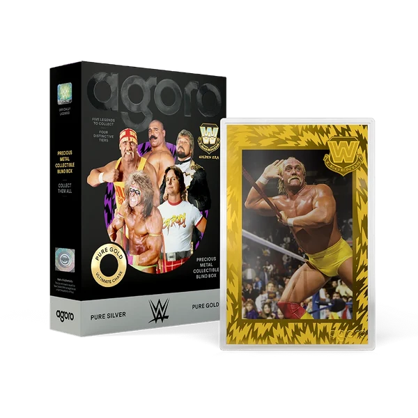 WWE Golden Era Legends Blind Box 5g Silver Collectible Foil