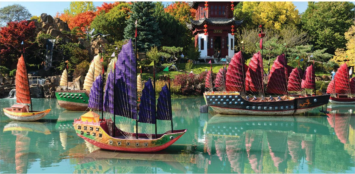 PUZZLE MASTER BOTANICAL GARDENS QUEBEC 1000 PIECE