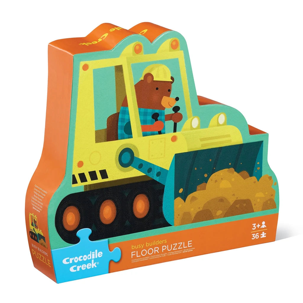 Crocodile Creek - Floor Puzzle 36 piece Busy Builders