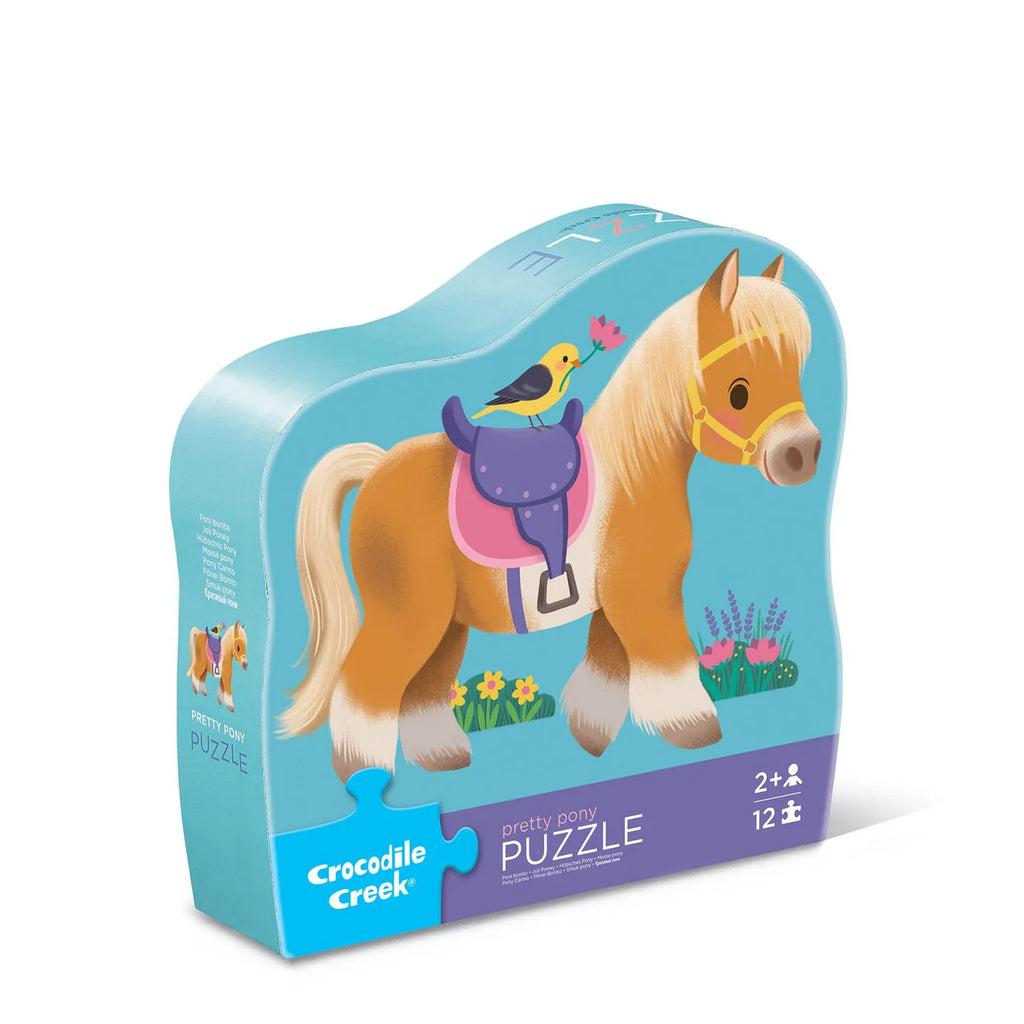 Crocodile Creek - 12 piece Mini- Pretty Pony Puzzle