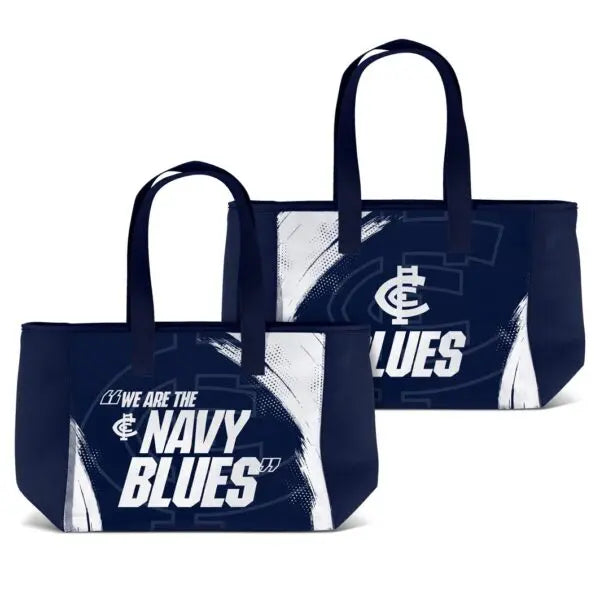 Carlton Blues AFL Aussie Rules Zip Neoprene Carry Bag