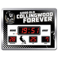 COLLINGWOOD LED SCOREBOARD CLOCK