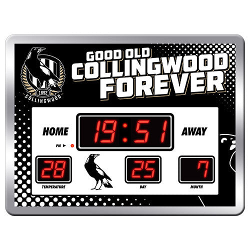 COLLINGWOOD LED SCOREBOARD CLOCK