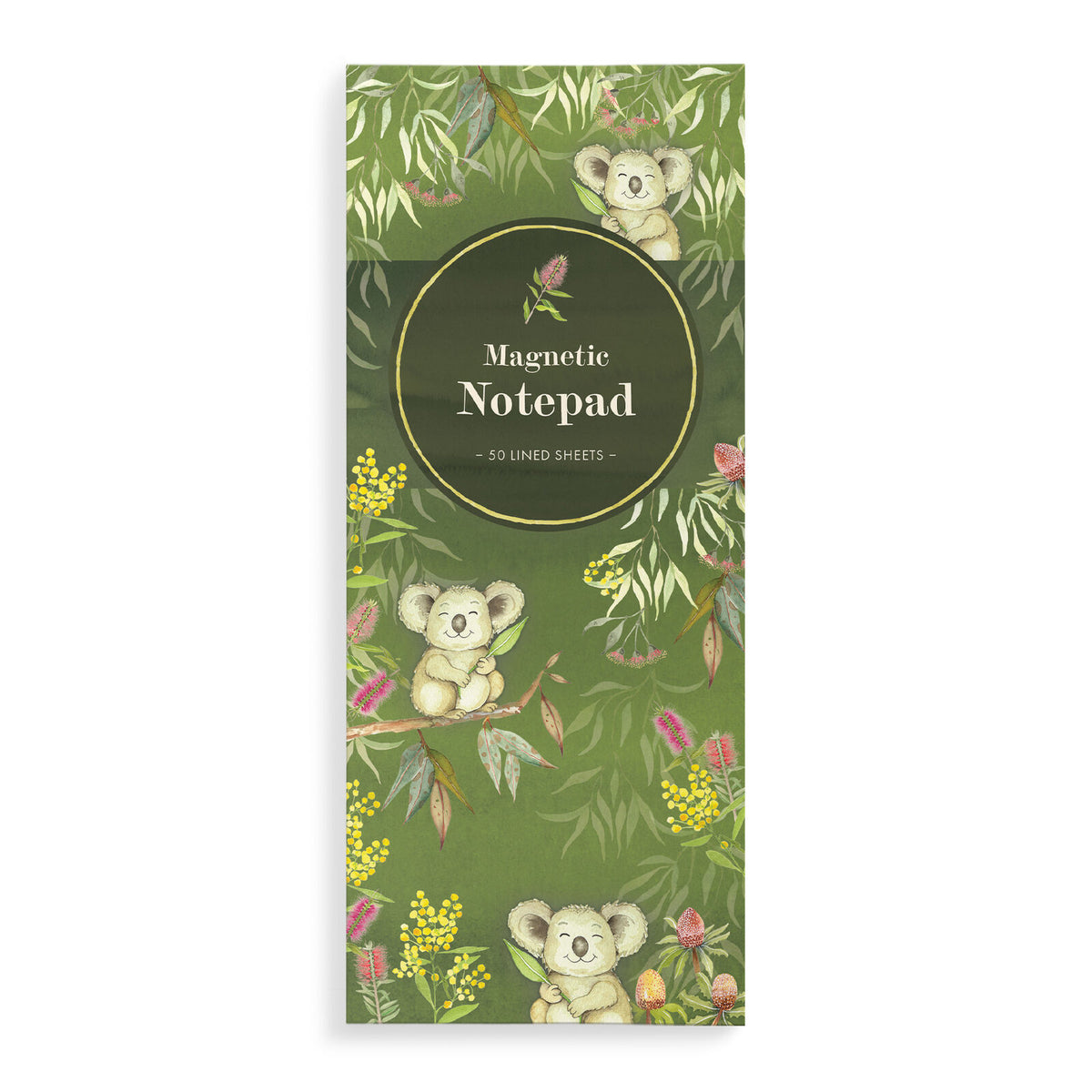 COTTONWOOD MAGNETIC LIST NOTEPAD KOALA