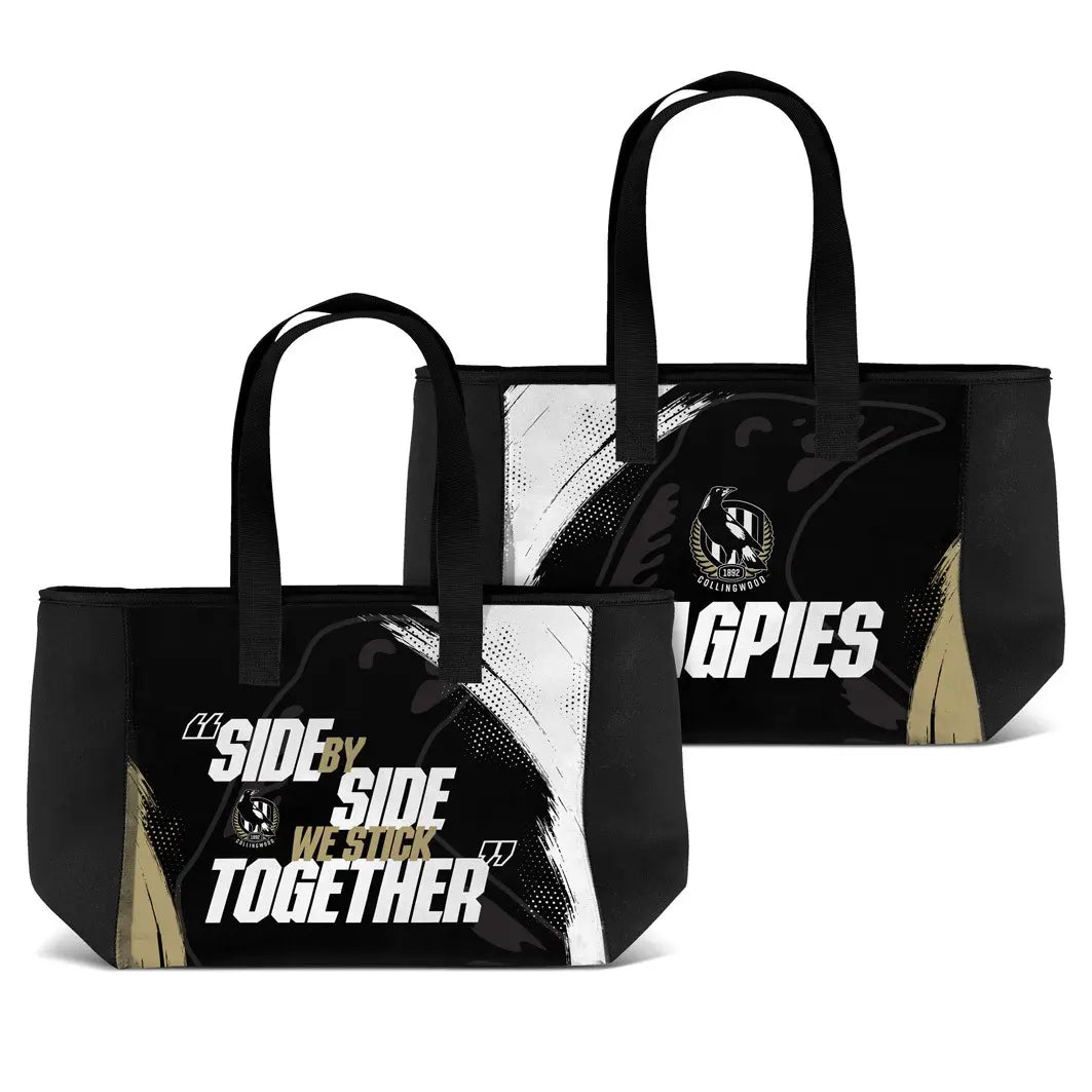 Collingwood Magpies AFL Aussie Rules Zip Neoprene Carry Bag