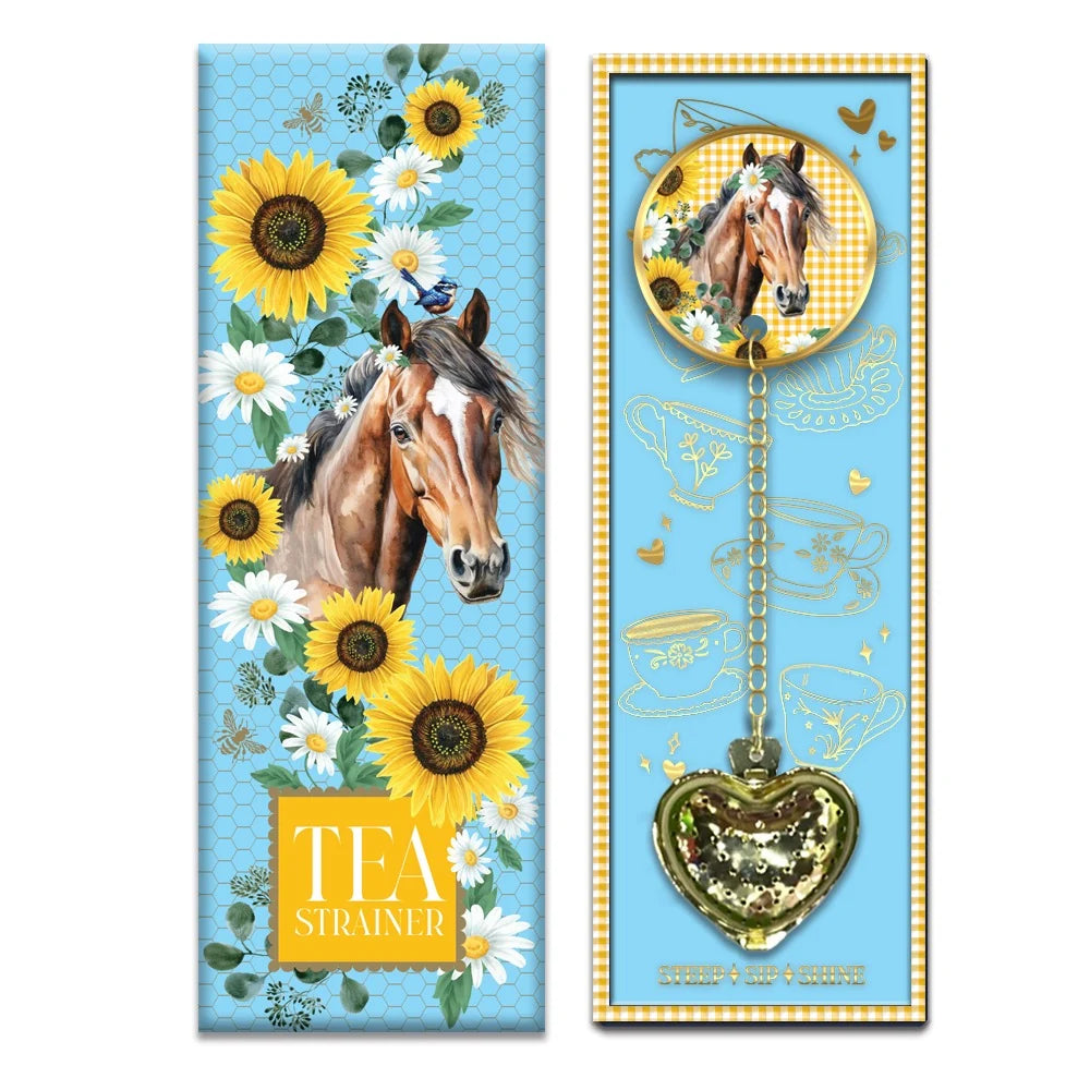 CERAMIC TEA STRAINER - COUNTRY COLLECTION