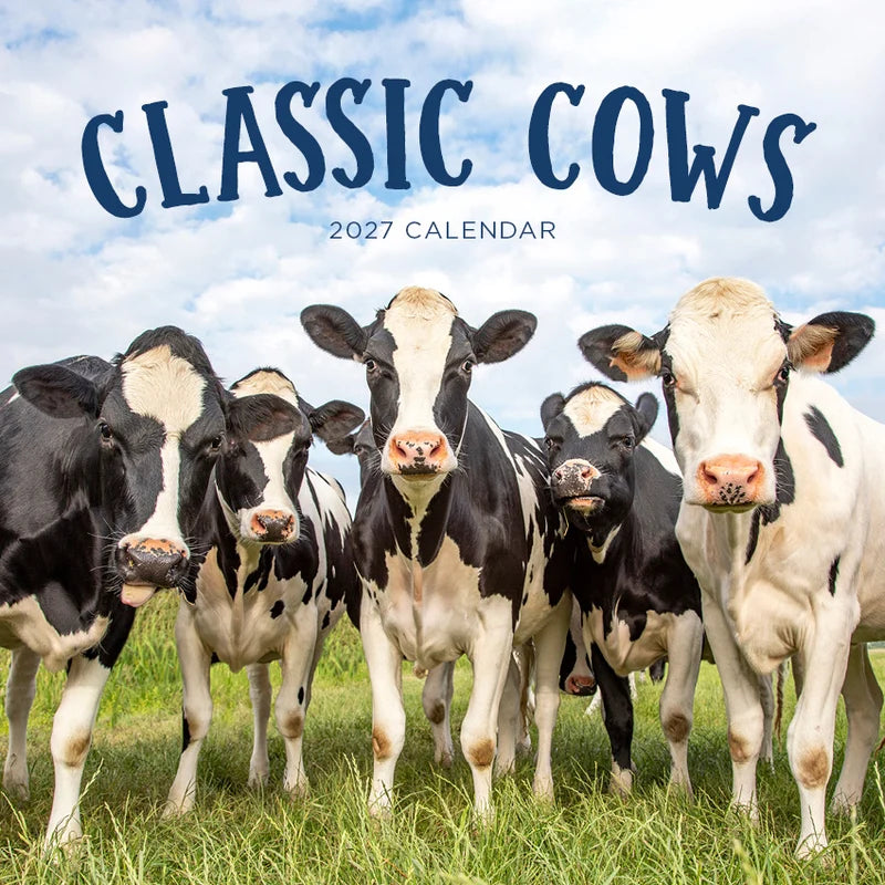 CLASSIC COWS CALENDAR: 2027