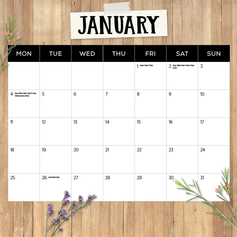 CLASSIC COWS CALENDAR: 2027