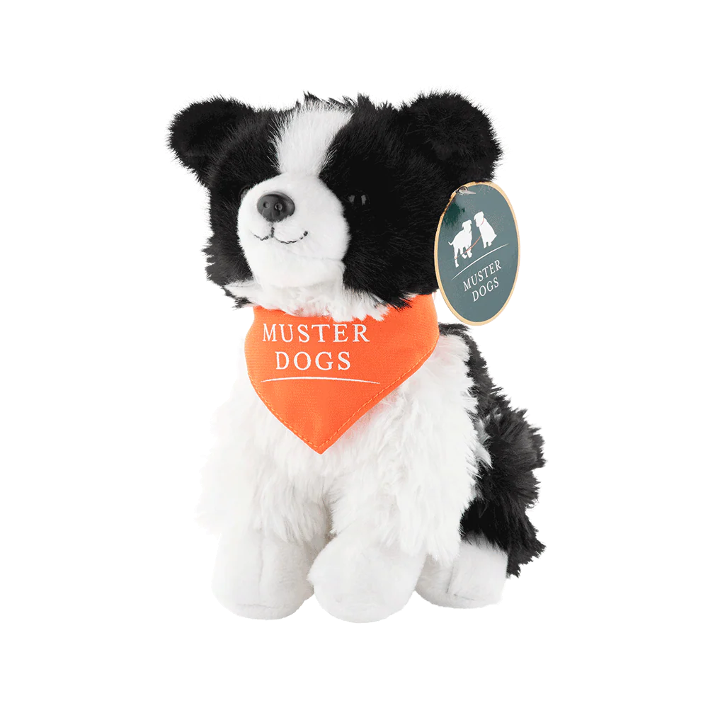 MUSTER DOGS - BORDER COLLIE PLUSH 20CM