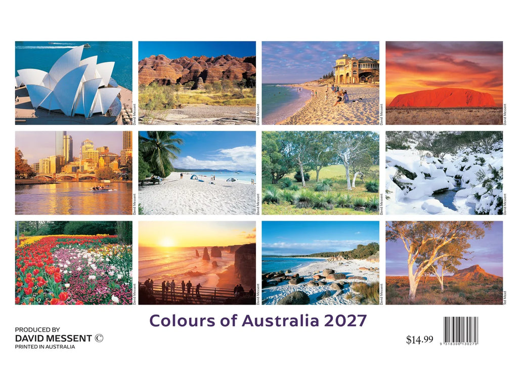 COLOURS OF AUST CALENDAR: 2027