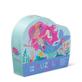 Crocodile Creek Mini Floor Puzzle 12 pc Mermaid Dreams