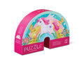 Crocodile Creek Mini Floor Puzzle 12 pc Sweet Unicorn