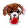 CUDDLES - PUPPY WITH HEART REG BEANIE BOO