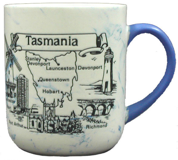 TASMANIA COFFEE MUG HISTORIC TAS