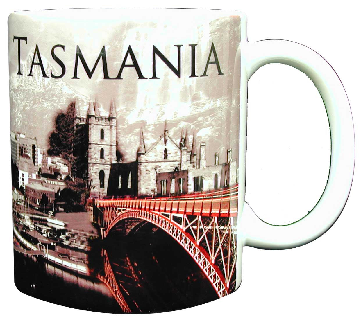 TASMANIA COFFEE MUG TAS CITY