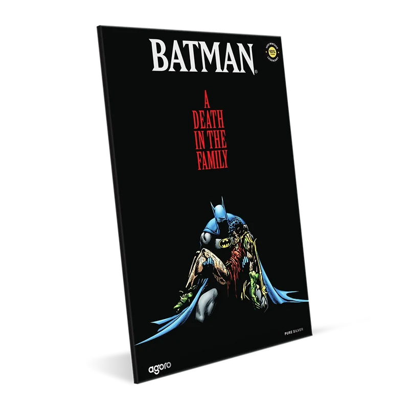 Batman A Death In The Family 20g Silver Collectible Foil