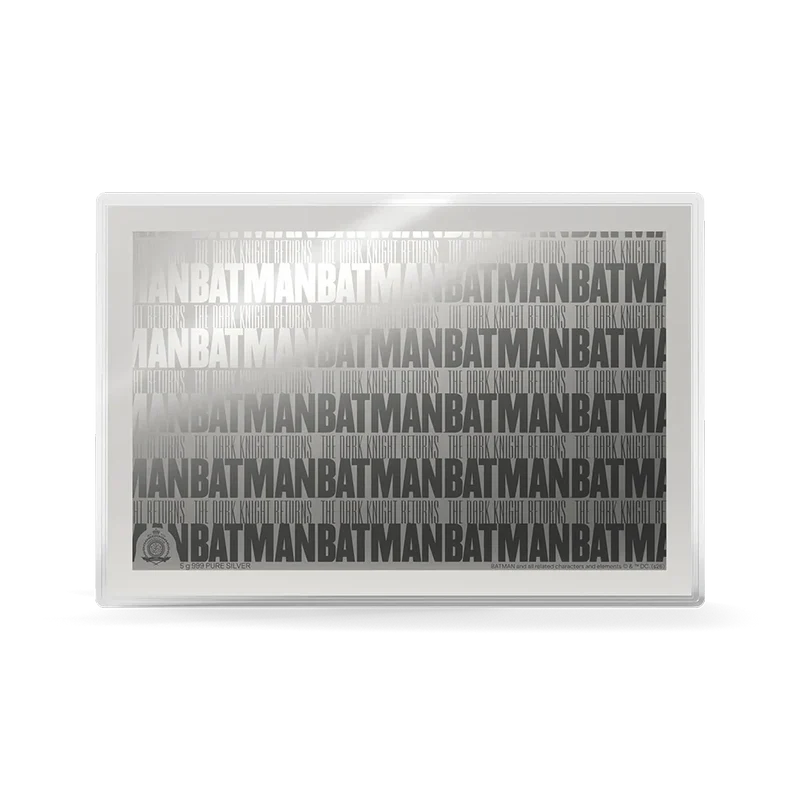 The Dark Knight Returns: Batman 5g Silver Collectible Foil