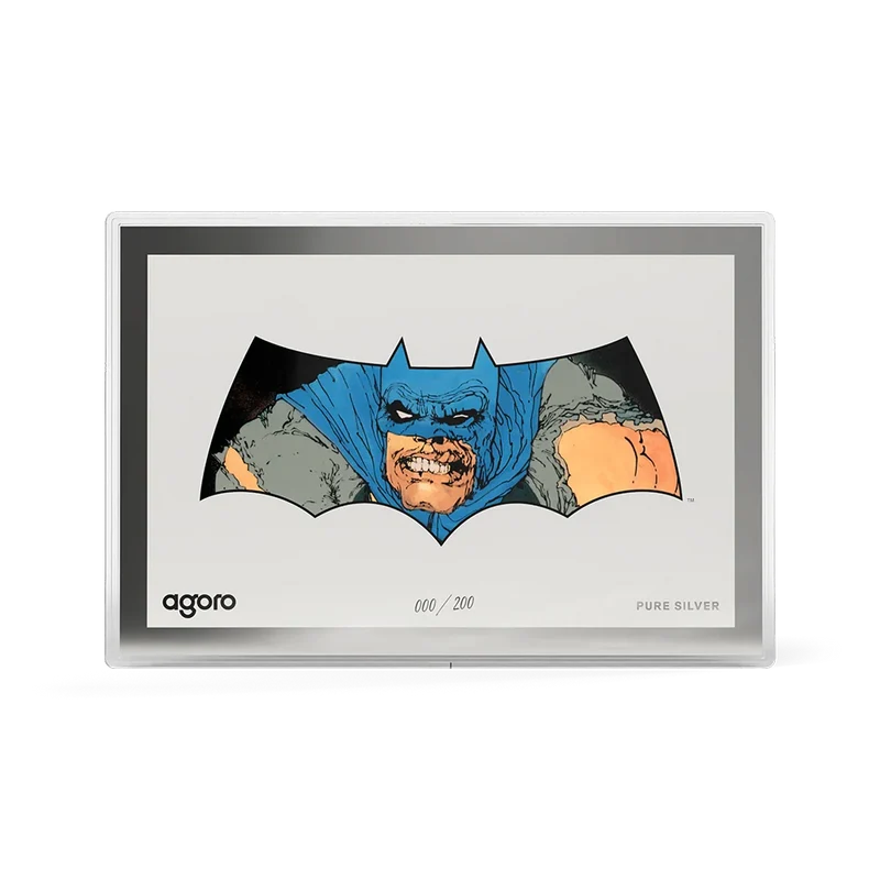 The Dark Knight Returns: Batman 5g Silver Collectible Foil