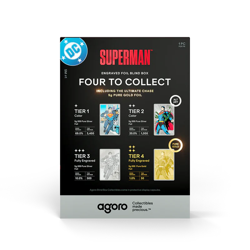 Superman 5g Foil Blind Box