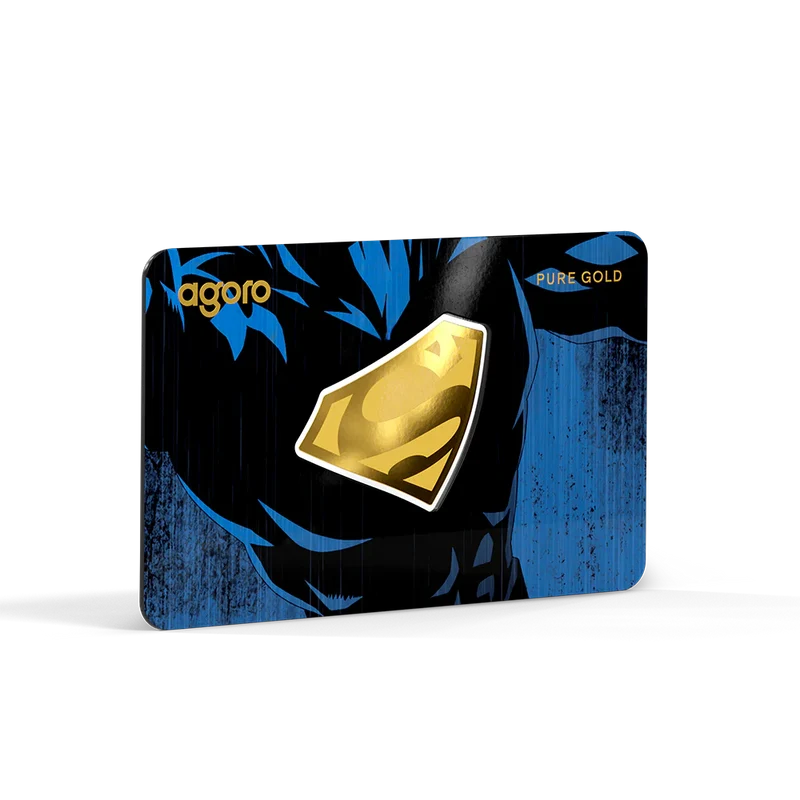 Superman's Emblem 0.1 g Gold Collectible Coin