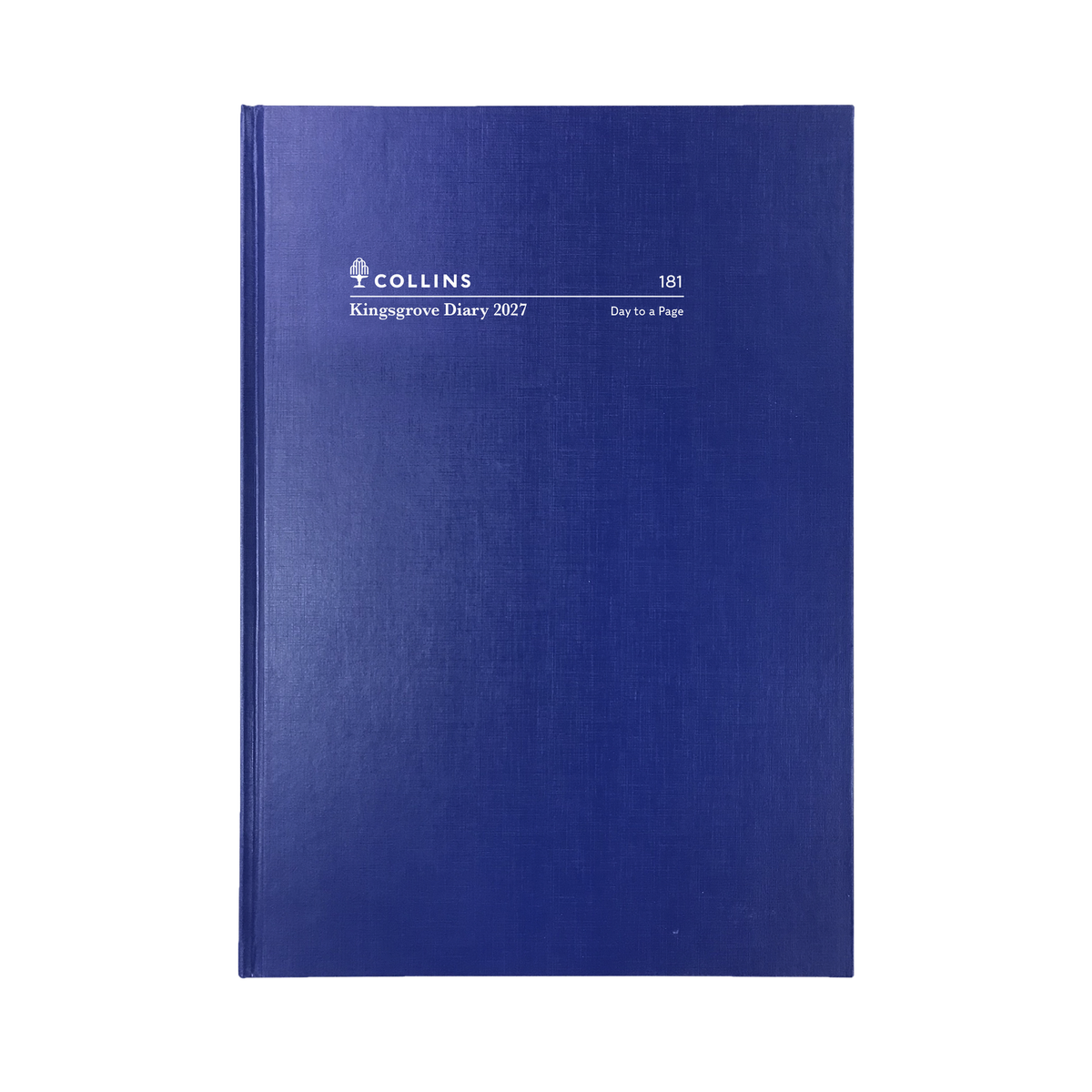 DIARY 2027 COLLINS KINGSGROVE A5 181.P59 DTP BLUE