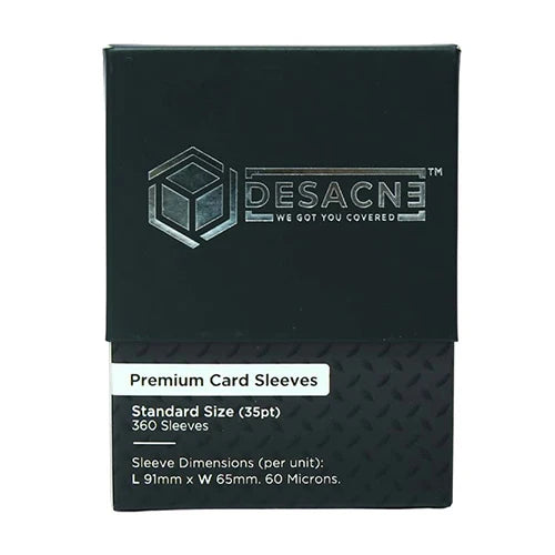 Pokémon TCG: 30th Celebration Mini Tin Plus Desacne Premium Card Sleeves 360pc Standard Size Bundle
