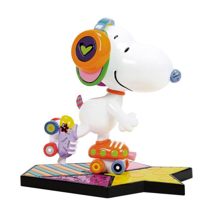 BRITTO SNOOPY ROLLER SKATE FIGURINE