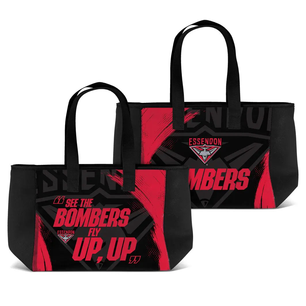 Essendon Bombers AFL Aussie Rules Zip Neoprene Carry Bag