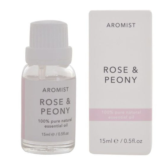 AROMIST ESSENTIAL OILS ROSE AND PEONY 15 ML