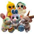 PRALINE BROWN RABBIT BEANIE BOO EASTER