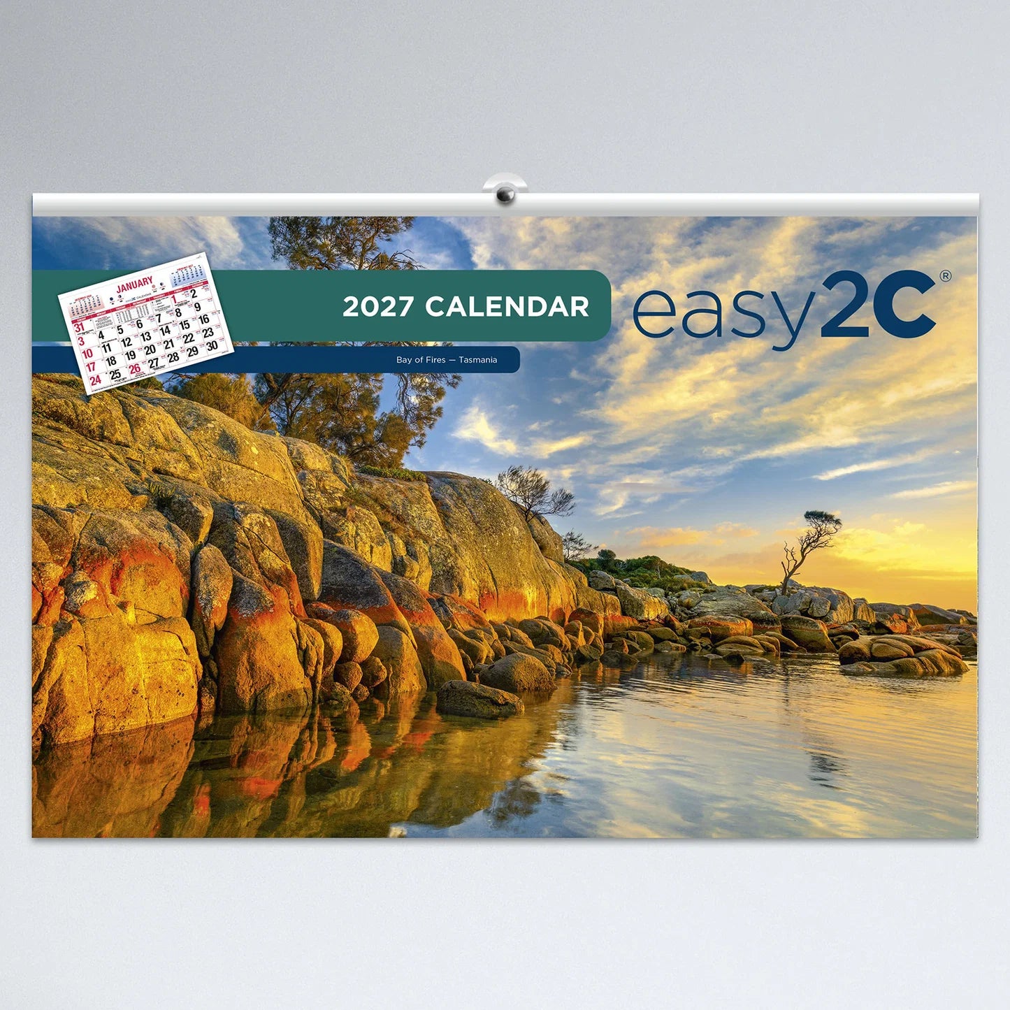 2027 EASY 2C CALENDAR