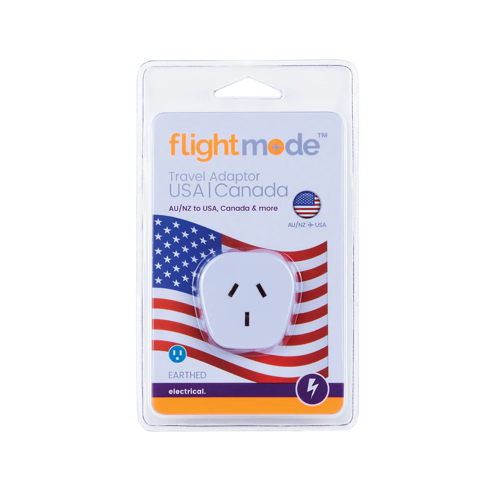 FLIGHTMODE TRAVEL ADAPTOR USA/CANADA