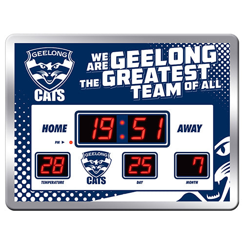 GEELONG CATS LED SCOREBOARD CLOCK
