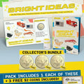 Bright Idea Coin Folder and Card Bundle with Free 3 $2 Coins
