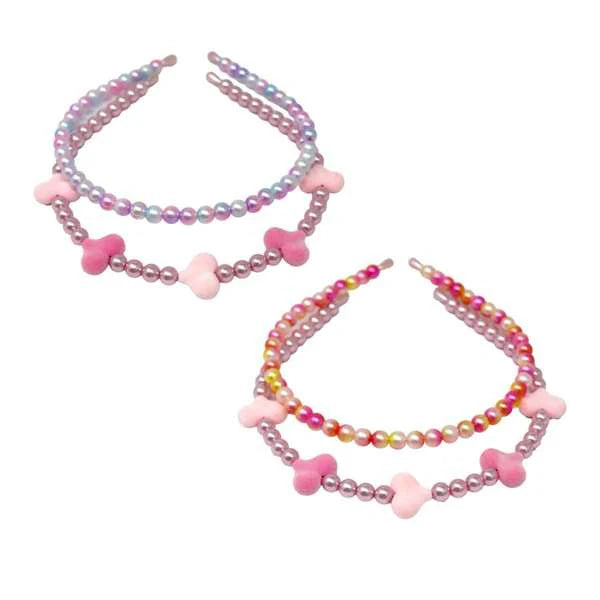 PINK POPPY - DANCE BEADED HEADBAND