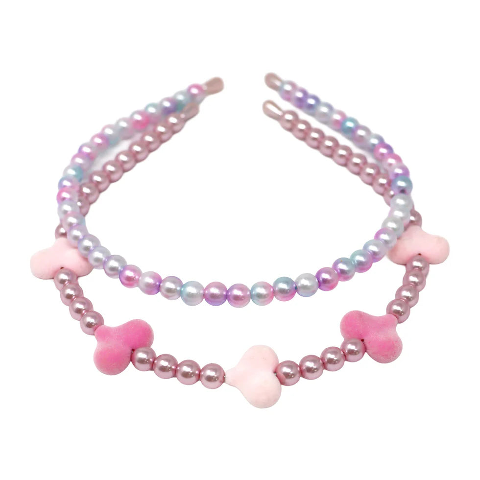PINK POPPY - DANCE BEADED HEADBAND