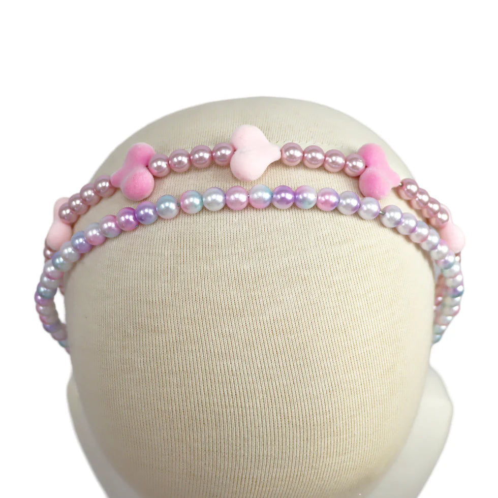 PINK POPPY - DANCE BEADED HEADBAND