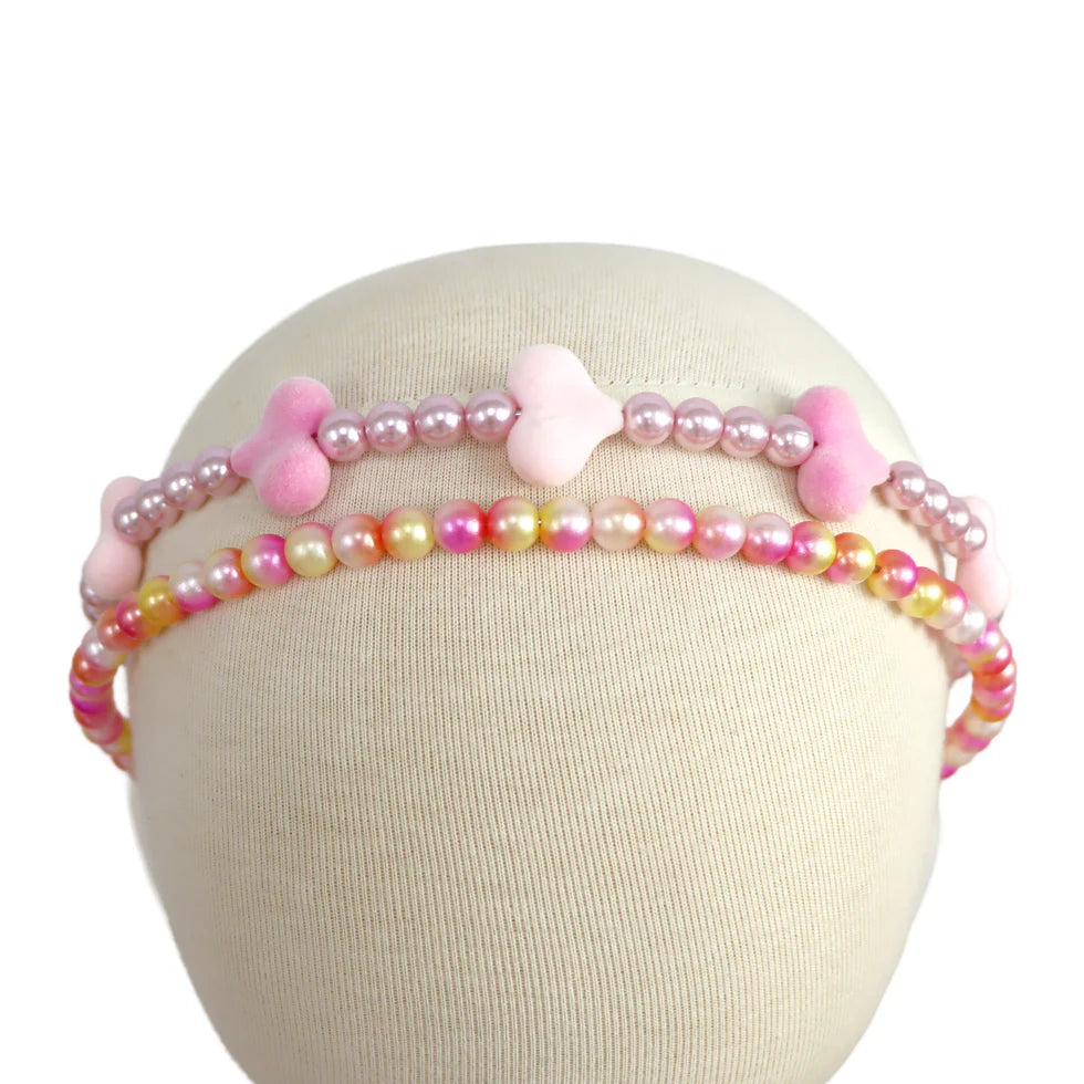 PINK POPPY - DANCE BEADED HEADBAND