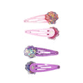 PINK POPPY - MERMAID GLITTER SHELL HAIR CLIPS