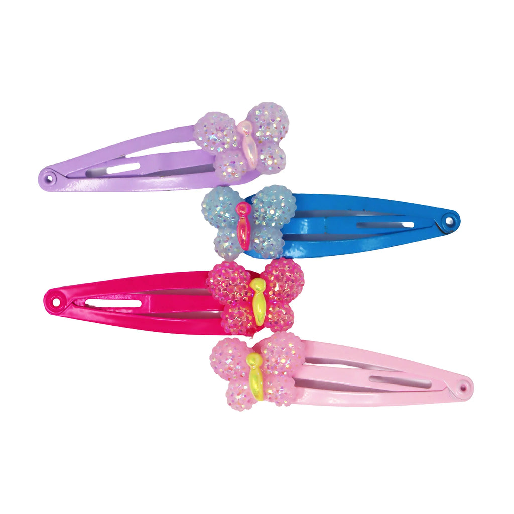 PINK POPPY - SPARKLE BUTTERFLY HAIR CLIPS