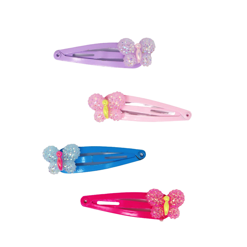 PINK POPPY - SPARKLE BUTTERFLY HAIR CLIPS