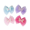 PINK POPPY - GLITTER BUTTERFLY BOW HAIR CLIP