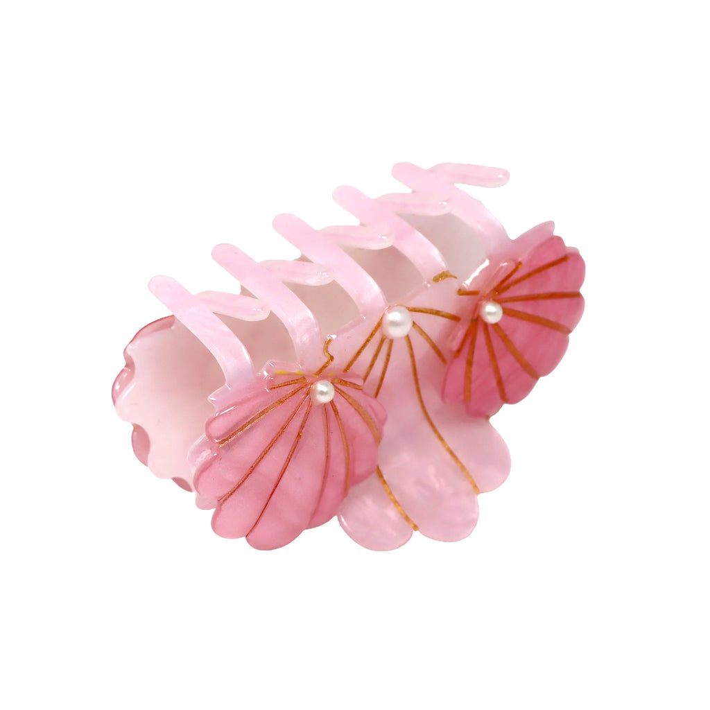 PINK POPPY - SEASHELL CLAW HAIR CLIP