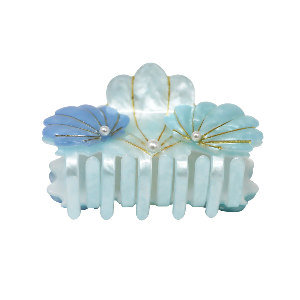 PINK POPPY - SEASHELL CLAW HAIR CLIP