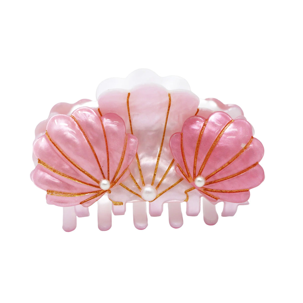 PINK POPPY - SEASHELL CLAW HAIR CLIP