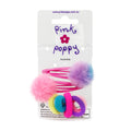 PINK POPPY - POM POM HAIR CLIPS & ELASTICS