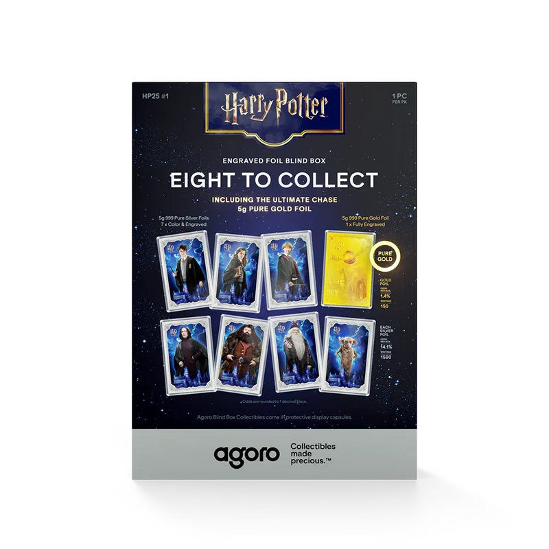 Harry Potter 25 Years of Magic 5g Foil Blind Box